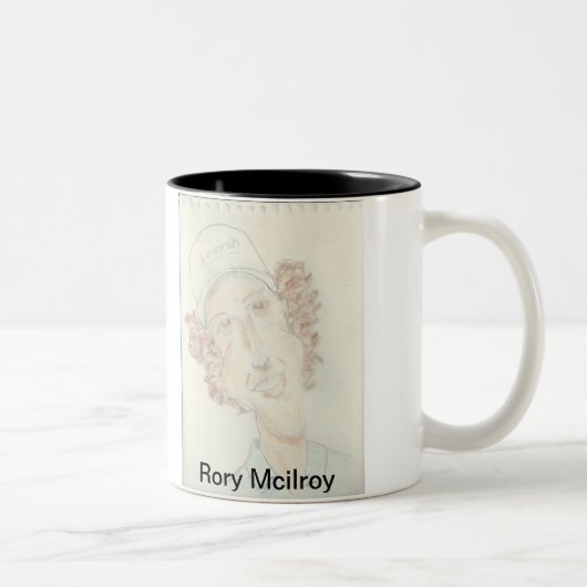 2 Couleurs Tasse de Rory Mcilroy (Droit)