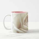 2 Couleurs tasse de rose assez blanc (Gauche)