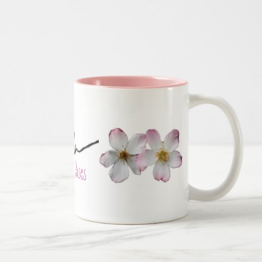 2 Couleurs Tasse de roses de LYDA (Droit)