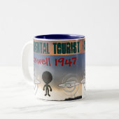 2 Couleurs Tasse de Roswell 1947 (Devant gauche)
