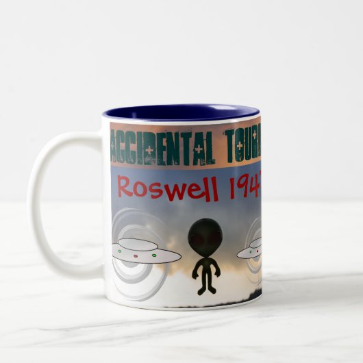 2 Couleurs Tasse de Roswell 1947 (Gauche)