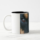 2 Couleurs Tasse de rottweiler et de salamandre (Gauche)
