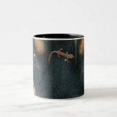 2 Couleurs Tasse de rottweiler et de salamandre (Centre)