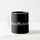 2 Couleurs Tasse de rouge de Baphomet (Devant gauche)