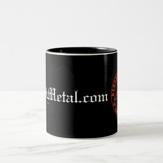 2 Couleurs Tasse de rouge de Baphomet (Centre)
