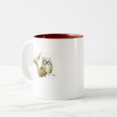 2 Couleurs Tasse de rouge foncé de joint de GAM (Devant gauche)