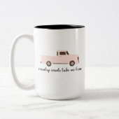 2 Couleurs Tasse de routes de campagne (Gauche)