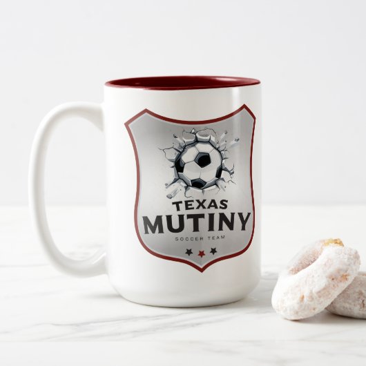 2 Couleurs Tasse de Rowen Flanigan (Avec donut)