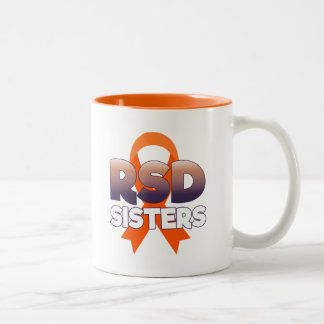 2 Couleurs Tasse de ruban de soeurs de l'oiseau RSD de RSD