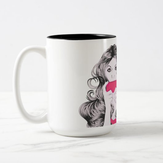 2 Couleurs Tasse de #RWChatter (Gauche)