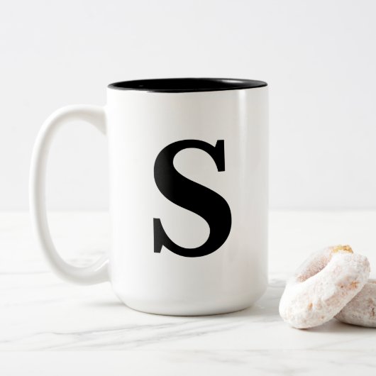 2 Couleurs Tasse de "S" (Avec donut)