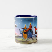 2 Couleurs Tasse de sages du cru trois (Centre)