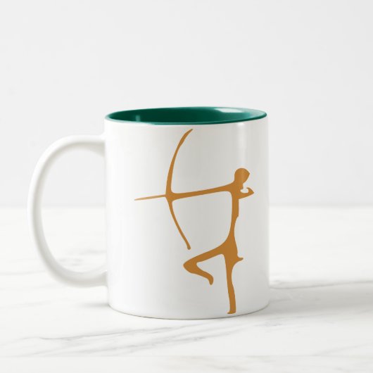 2 Couleurs Tasse de Sagittaire (Gauche)