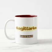 2 Couleurs Tasse de Sagittaire (Gauche)