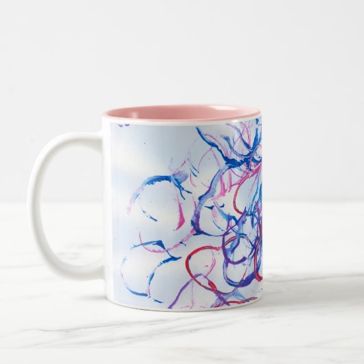 2 Couleurs Tasse de Saint-Valentin (Gauche)