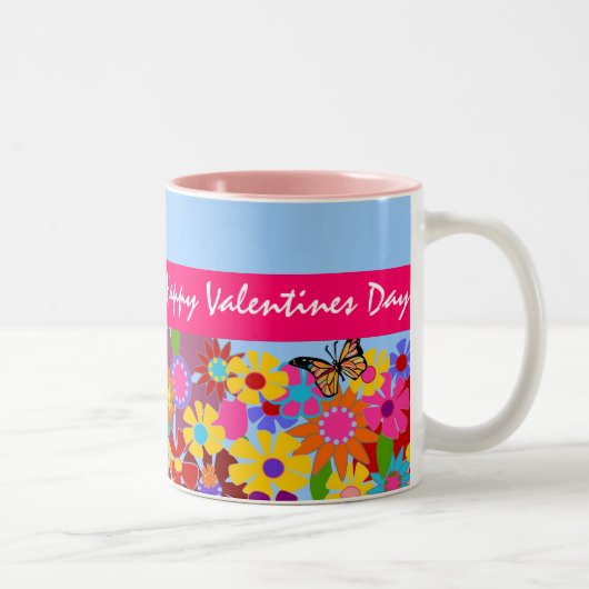 2 Couleurs Tasse de Saint-Valentin (Droit)
