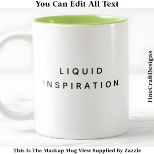 2 Couleurs Tasse de salle de bricolage, Inspiration Liquide 0