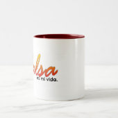 2 Couleurs tasse de Salsa (Centre)