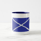 2 Couleurs Tasse de Saltire (Centre)