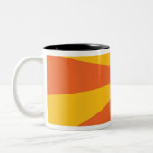 2 Couleurs Tasse de samouraïs de mandarine (Gauche)