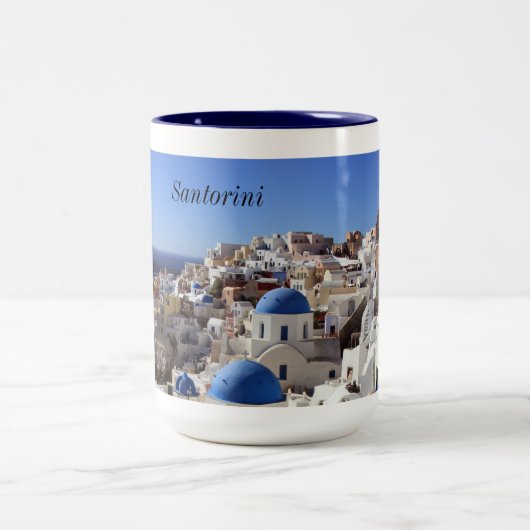 2 Couleurs Tasse de Santorini (Centre)