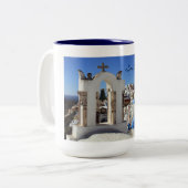 2 Couleurs Tasse de Santorini (Devant gauche)