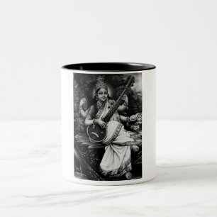 2 Couleurs Tasse de Saraswati