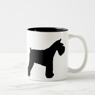 2 Couleurs Tasse de Schnauzer