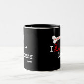 2 Couleurs Tasse de Schnauzer géant (amour d'I) (Centre)