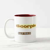 2 Couleurs Tasse de Scorpion (Gauche)