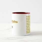 2 Couleurs Tasse de Scorpion (Centre)