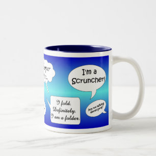 2 Couleurs Tasse de Scruncher-Dossier