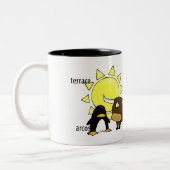 2 Couleurs Tasse de sec (Gauche)