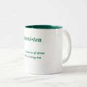 2 Couleurs tasse de Sereni-thé (Devant droit)