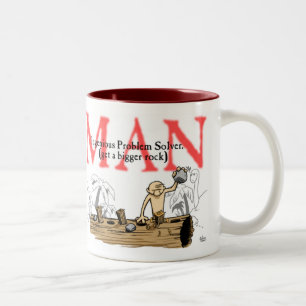 2 Couleurs Tasse de série d'HOMME - solutionneur de problèm
