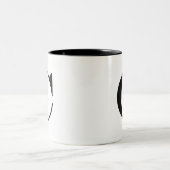 2 Couleurs Tasse de Serif C (Centre)