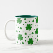 2 Couleurs Tasse de shamrock (Gauche)