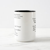 2 Couleurs Tasse de Sheldon II (Centre)