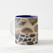 2 Couleurs Tasse de Sherds de navire (Devant gauche)