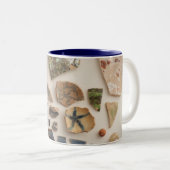 2 Couleurs Tasse de Sherds de navire (Devant droit)
