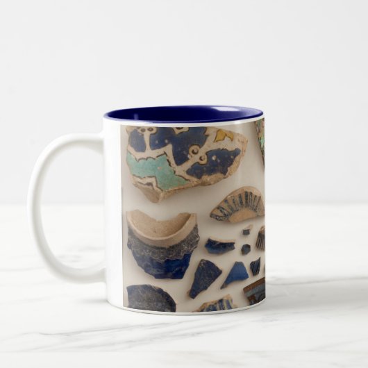 2 Couleurs Tasse de Sherds de navire (Gauche)