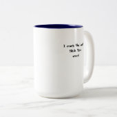 2 Couleurs Tasse de Shih Tzu (Devant droit)