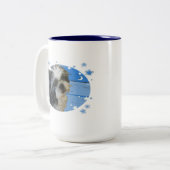 2 Couleurs Tasse de Shih Tzu (Devant gauche)