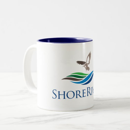 2 Couleurs Tasse de ShoreRivers (Devant gauche)