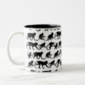 2 Couleurs Tasse de singe (Gauche)