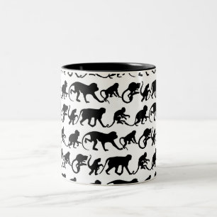 2 Couleurs Tasse de singe