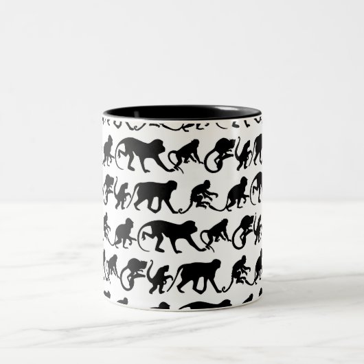 2 Couleurs Tasse de singe (Centre)