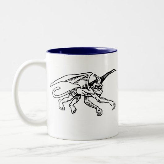 2 Couleurs Tasse de singe aucun logo (Gauche)