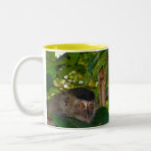 2 Couleurs Tasse de singes de Macaque (Gauche)
