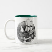 2 Couleurs Tasse de sirène (Gauche)